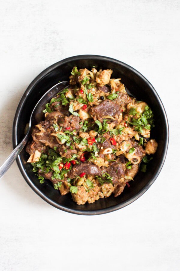 Goobi(Cauliflower) Gosht