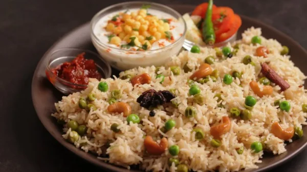 Mattar Pulao